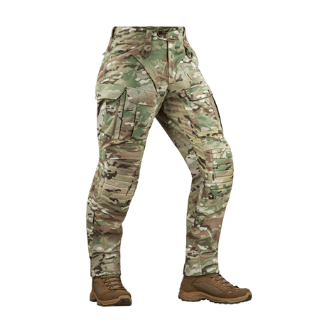 M-Tac Bukser STURM NyCo Extreme Gen.II i camouflage design til taktisk brug med Cordura 500D forstærkninger ved knæene og EVA-skum.