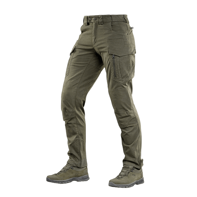 M-Tac Bukser Patriot Gen.III Vintage taktiske bukser i grønt med vintage-look til træning, arbejde og fritid