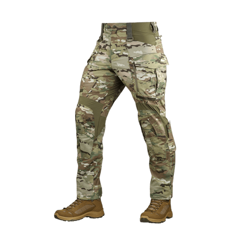 Multicam mønstrede kampbukser, US NYCO Extreme stof, inspireret af Ukrainske Våbenstyrker, slidstærkt og åndbart materiale.