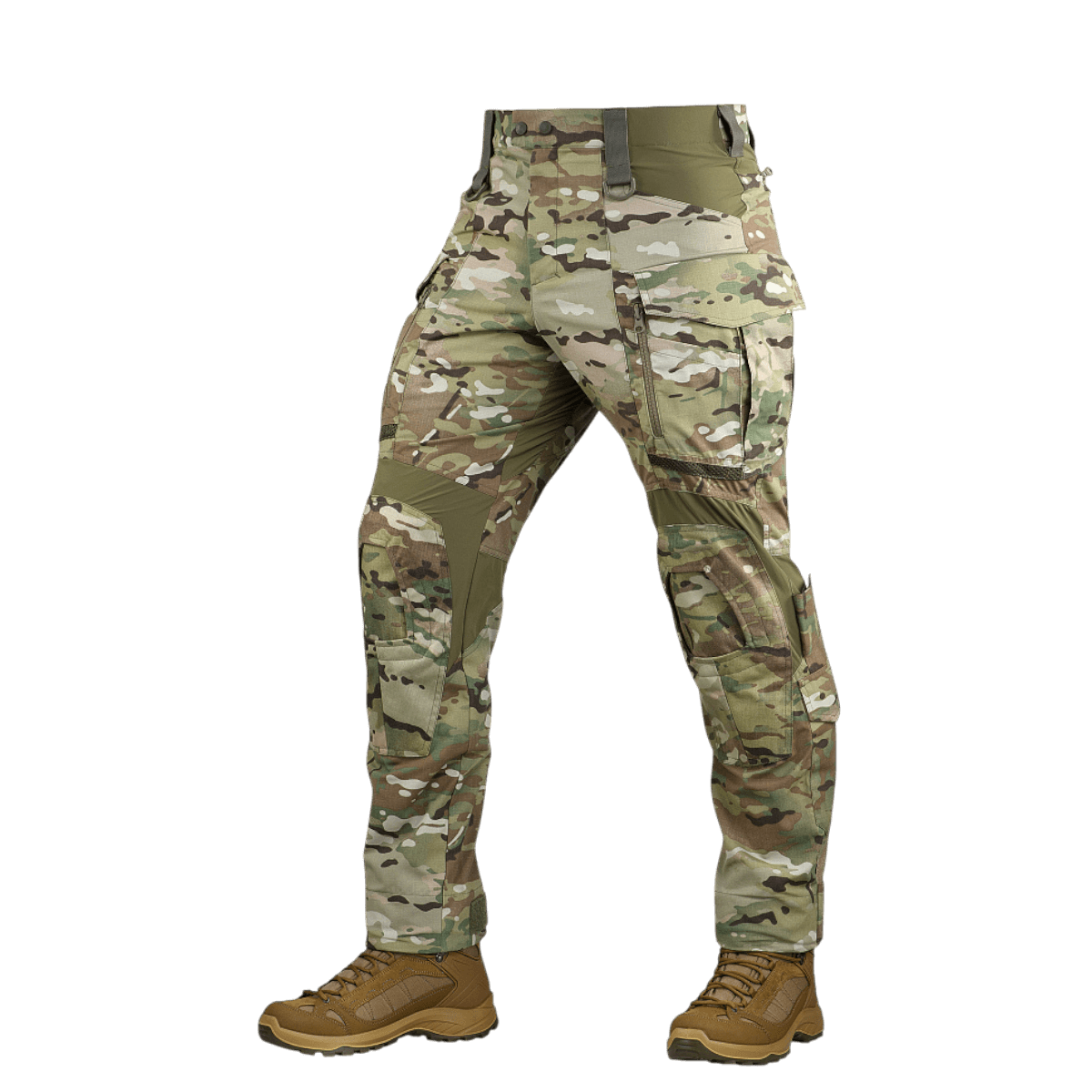 M-Tac Bukser Army Gen. II NYCO Extreme, slidstærke og åndbare bukser i camouflage mønster med elastiske indsatser.