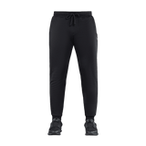 M-Tac Bukser Cotton Classic, sorte sportsbukser, 100% bomuld, åndbare og komfortable, egnet til løb og fitness, elastik i taljen.