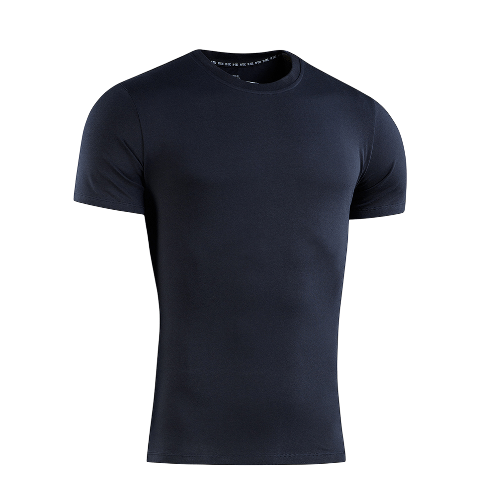 M-Tac T-shirt 93/7 Summer i sort, lavet af 93% bomuld og 7% elastan, ideel til hverdagsbrug med optimal åndbarhed og komfort.
