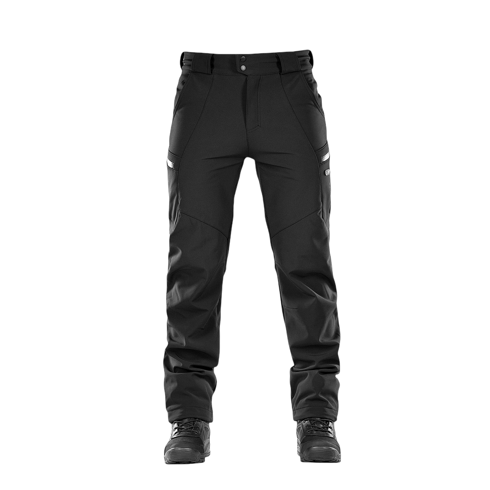 M-Tac Bukser Soft Shell Vinter, varmeisolerende og åndbare bukser med fleecefor, ideelle til efterår og vinter, vind- og vandafvisende.