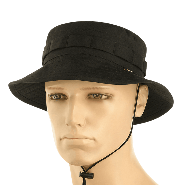 M-Tac Panama Rip-Stop army-hat med semi-stiv skygge og camouflagebånd, inspireret af den amerikanske Boonie-model. Ventilationshuller til åndbarhed.