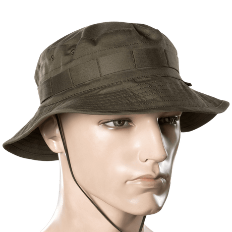M-Tac Panama Rip-Stop army hat with semi-stiff brim and ventilation, inspired by American Boonie model, in rip-stop fabric.