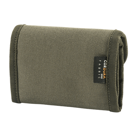 M-Tac Pung Elite Gen.II kompakt og robust pung i slidstærkt Cordura 500D med logo, ideel til kontanter og kort.