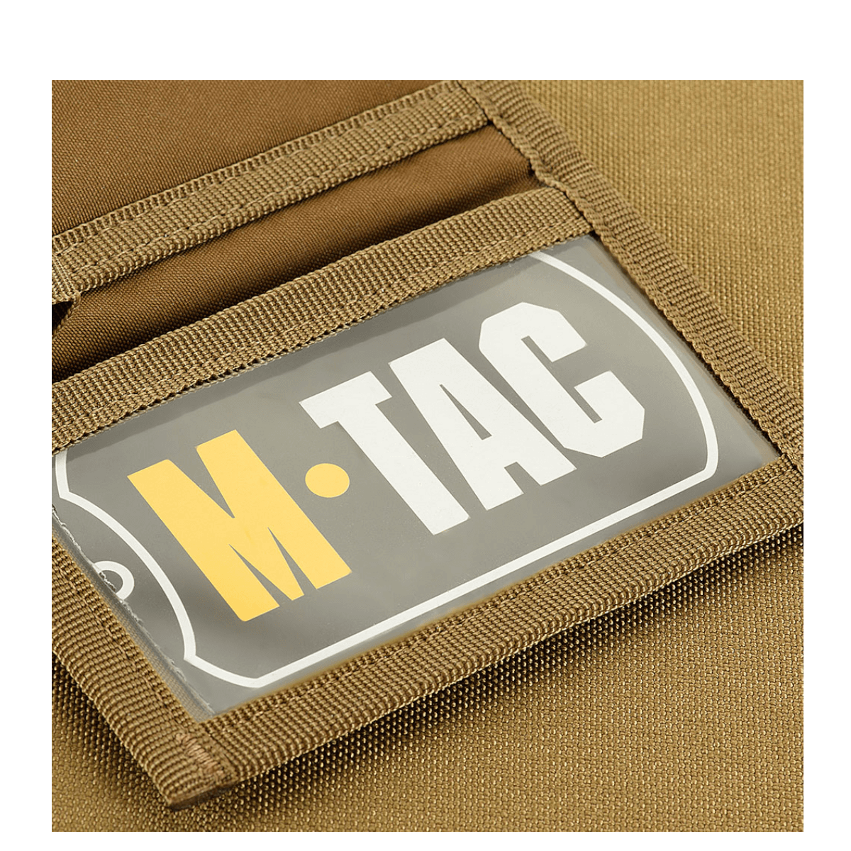 M-Tac Pung med Patch Panel Elite Gen. II med synligt velcro patch på forsiden.