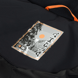 M-Tac Alpha Gen.III Pro Vinterjakke label close-up showing logo and design elements