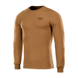 M-Tac Raglan Athlete sweatshirt i coyote farve, med rund hals og raglanærmer for maksimal bevægelsesfrihed, ideel til sport og daglig brug.