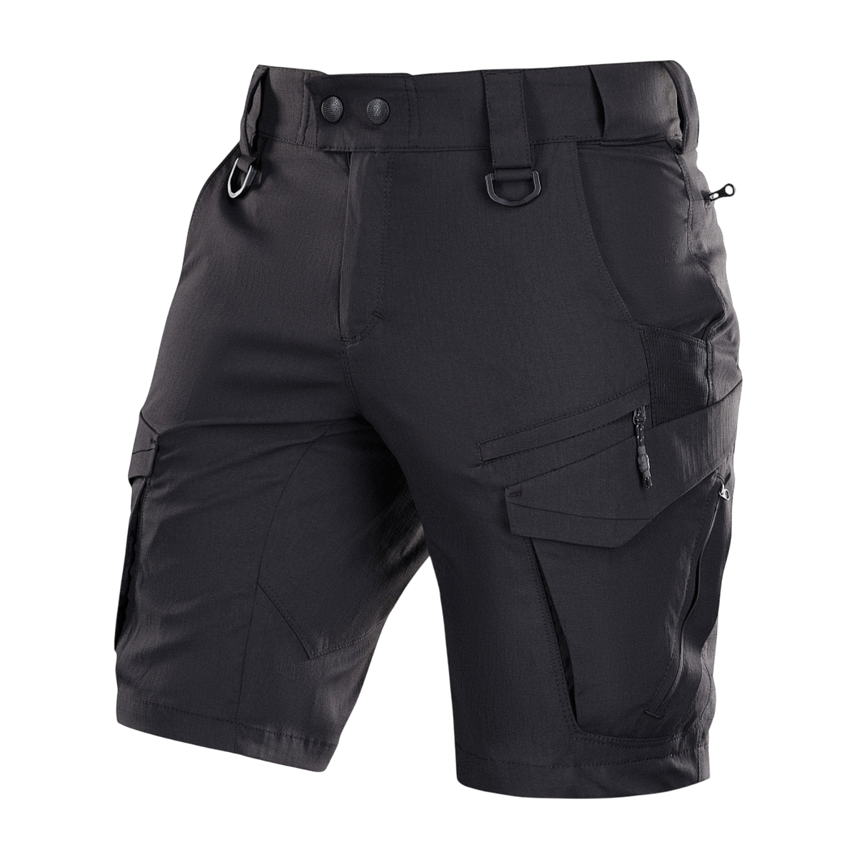 M-Tac Aggressor Summer Flex Shorts i letvægts Flex Rip-Stop stof med funktionelle lommer og elastisk "tunnel" talje.