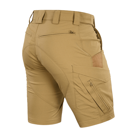 M-Tac Aggressor Summer Flex Shorts i let Flex Rip-Stop stof med flere lommer set bagfra