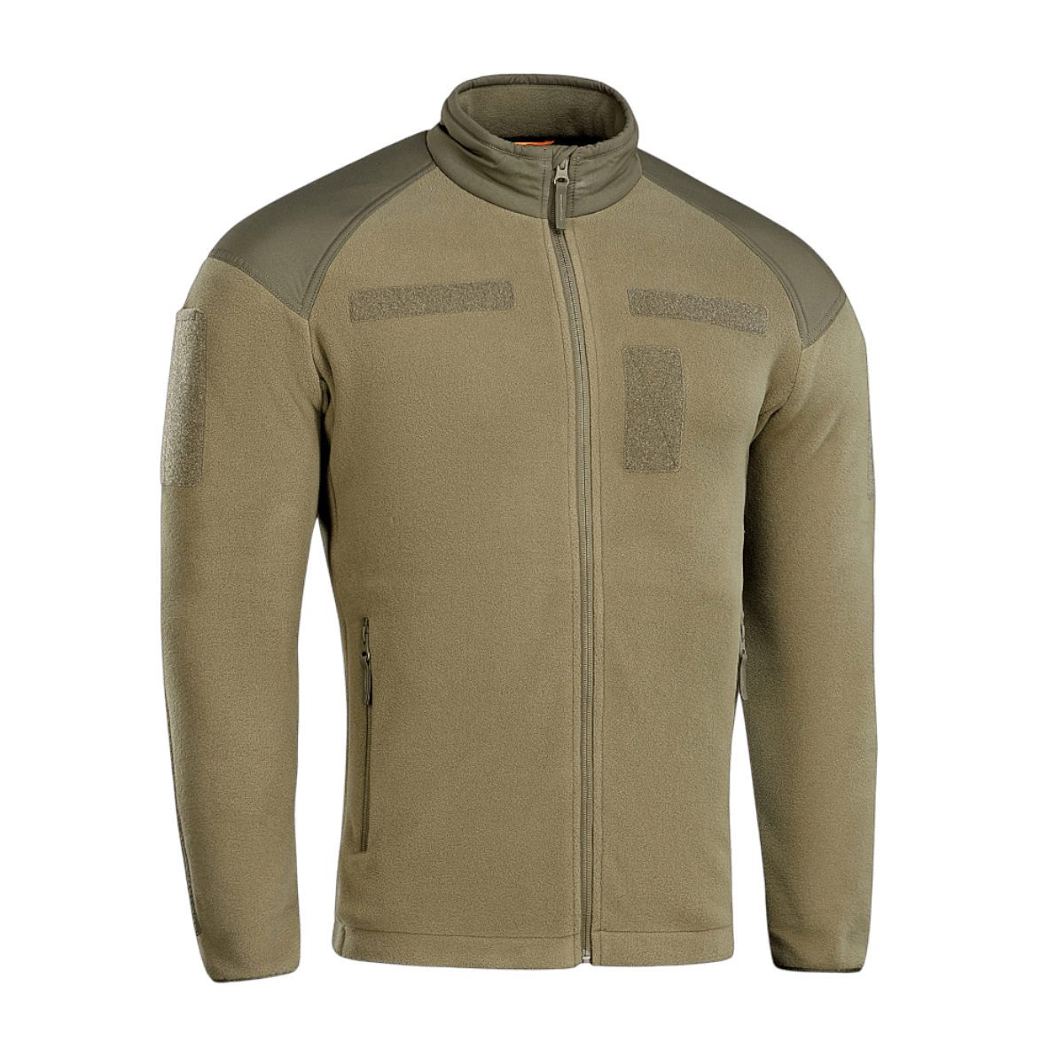M-Tac Combat Fleece Jakke i innovativ Himates fleece med vindtætte indsatser, designet til varme og komfort.