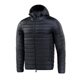 M-Tac Stalker Gen.III Jakke i sort med isolering og justerbar hætte, perfekt til overgangssæsonens kolde temperaturer op til -15°C.