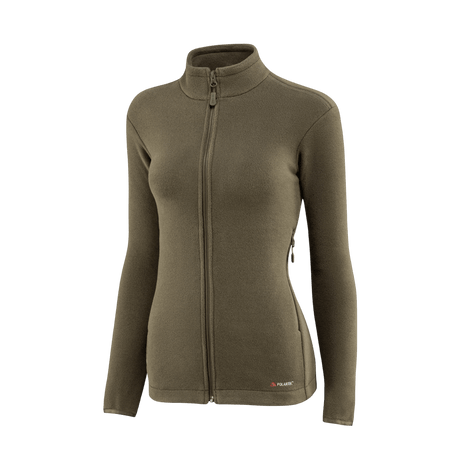 M-Tac Sweater Nord Fleece Polartec Dame til kvinder i taktiske miljøer, lavet af Polartec 200 Series fleece med YKK-lynlås.