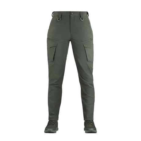 M-Tac Bukser Aggressor Summer Flex Dame grøn taktikbukser til kvinder. Let Rip-Stop nylon for åndbarhed og komfort.
