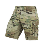 M-Tac Shorts STURM Gen.II Nyco Extreme i camouflage med firevejs stretch og forstærkninger, perfekt til taktik og outdoor-aktiviteter.