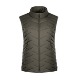 M-Tac Damevest Primaloft i oliven, kvinders funktionel vest, slidstærk og vandafvisende, beskytter mod kulde og let regn.