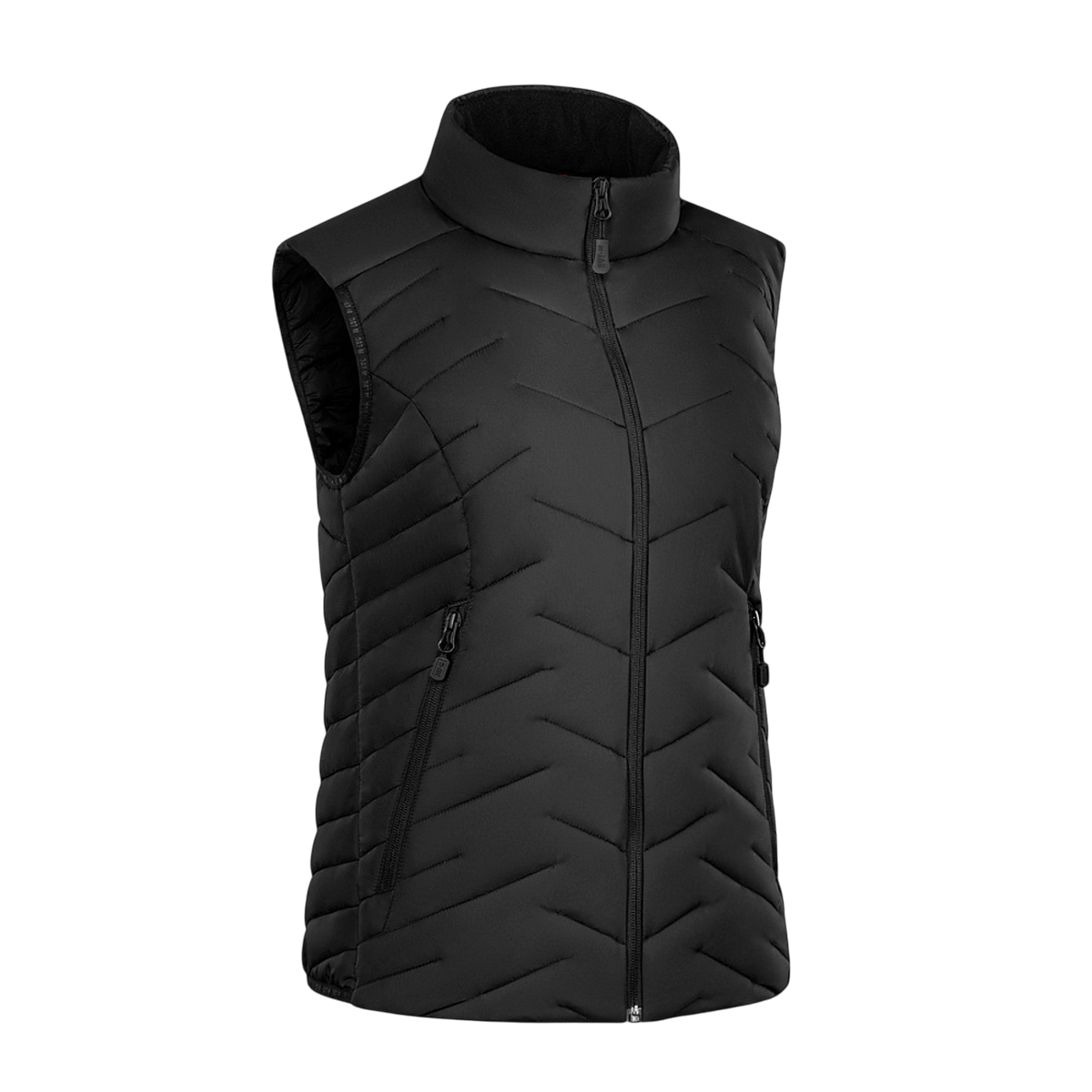 M-Tac Damevest Primaloft i sort med vind- og vandafvisende nylon stof, designet til kvinder for komfort og stil.