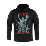 M-Tac Hoodie Freedom med militærinspireret design og fri pasform, ideel til aktivt friluftsliv. Hætte og MagnaColours® print.