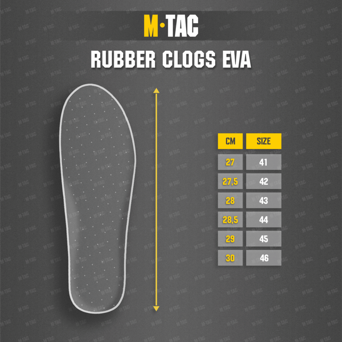 M-Tac Gummiclogs EVA