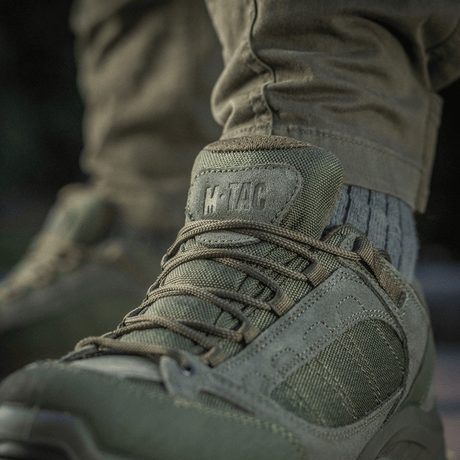Tactical Sneakers Demi-Season – Let og komfortabel til trekking og outdoor med naturlæder og Cordura overdel.