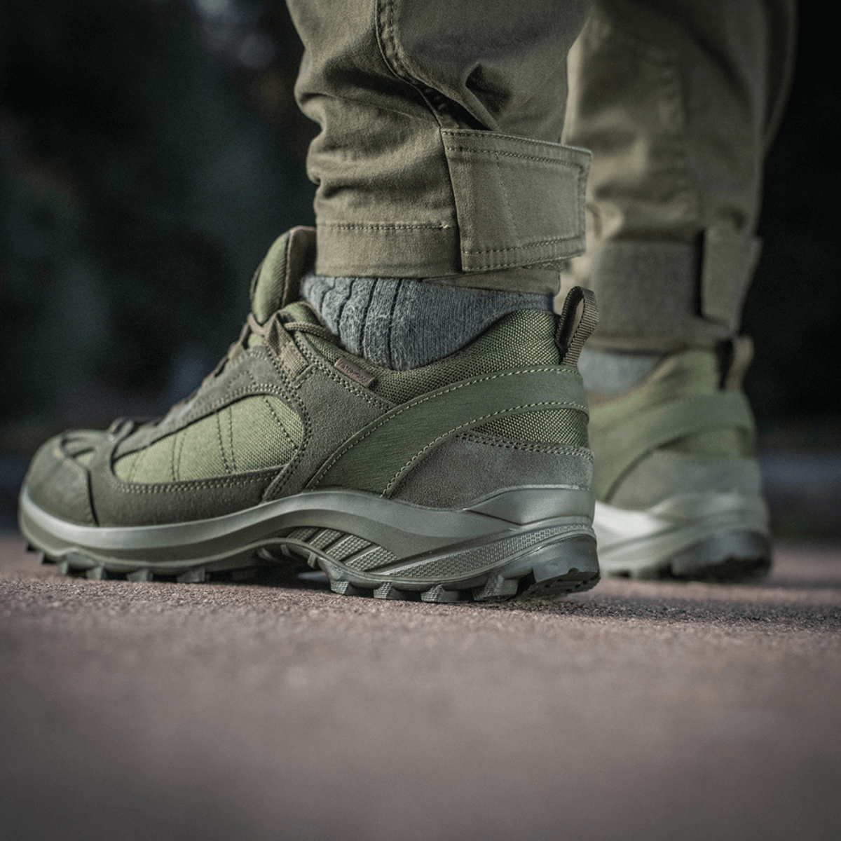 Tactical Sneakers Demi-Season – Let og komfortabel til trekking og outdoor, naturlæder og Cordura, slidstærke og komfortable.