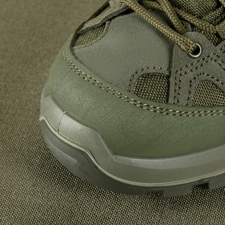 Tactical Sneakers Demi-Season – Let og komfortabel i naturlæder og Cordura med gummiforstærkning, ideel til by og natur, trekking og trail running.