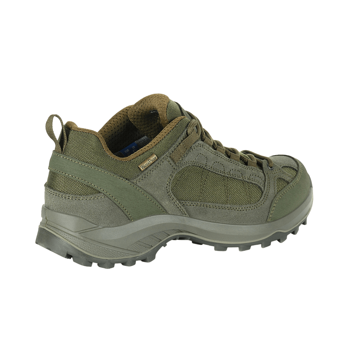 Tactical Sneakers Demi-Season – Let og komfortabel, grøn sko til trekking, trail running og outdoor-aktiviteter i naturlæder og Cordura.