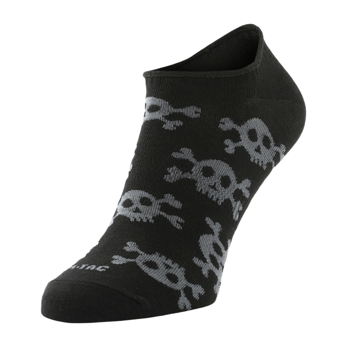 M-Tac Let Sommersokker Pirate Skull sokker med piratskalletryk. Designet til løb og udendørs aktiviteter, åndbart materiale.