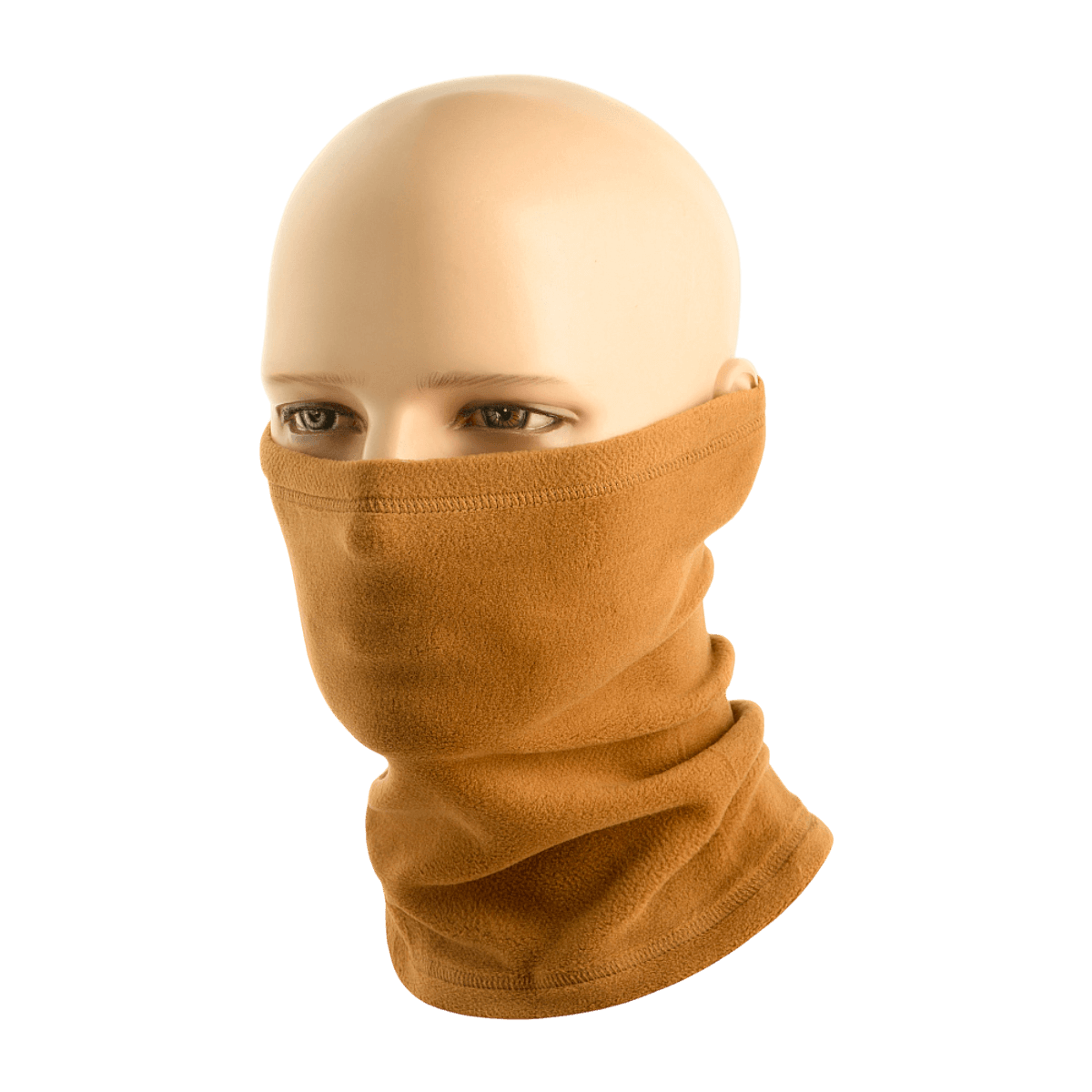 M-Tac Tube Scarf Polartec i brun farve, multifunktionel fleecehalstørklæde til udendørs brug, beskyttelse mod vind og vejr