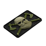 M-Tac Bearded Skull 3D PVC Patch