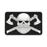 M-Tac Bearded Skull 3D PVC Patch
