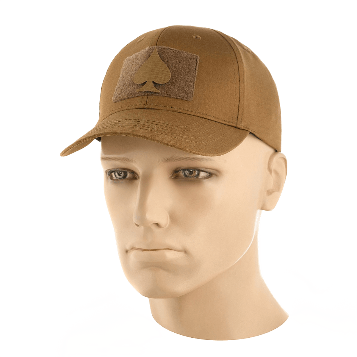 M‑Tac Patch Spades Laser Cut på baseball cap, taktisk sparteldesign på Velcro, ideel til militær og outdoor brug, Cordura 500D.