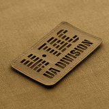 M-Tac Patch UA Division End-to-End Laser Cut