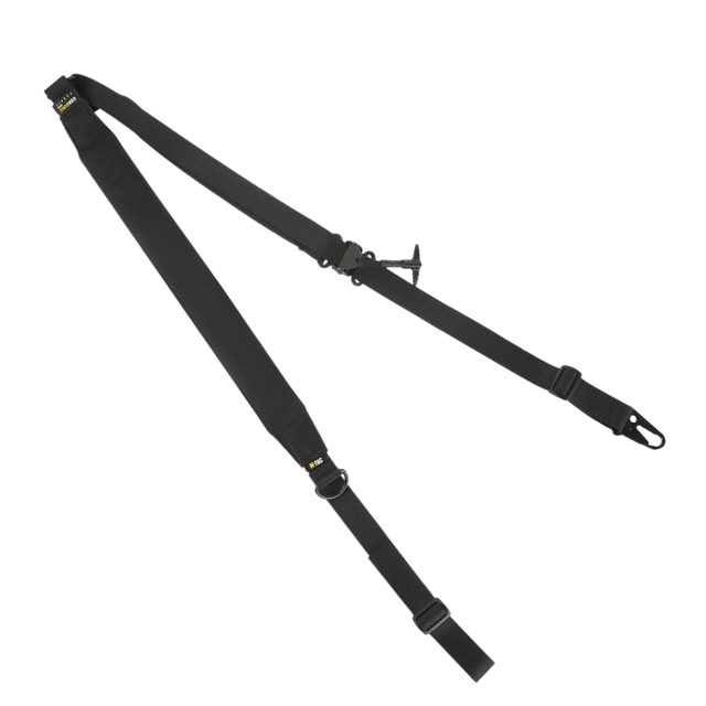 M-Tac Universal Våbenrem, multifunktionelt våbenbælte til geværer og karabiner, med to- og enkelt-punkts fastgørelsessystemer.