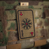 M-Tac Patch Kort Helm of Horror (Broderi)