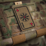 M-Tac Patch Kort Helm of Horror (Broderi)