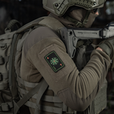 M-Tac Patch Kort Helm of Horror (Broderi)