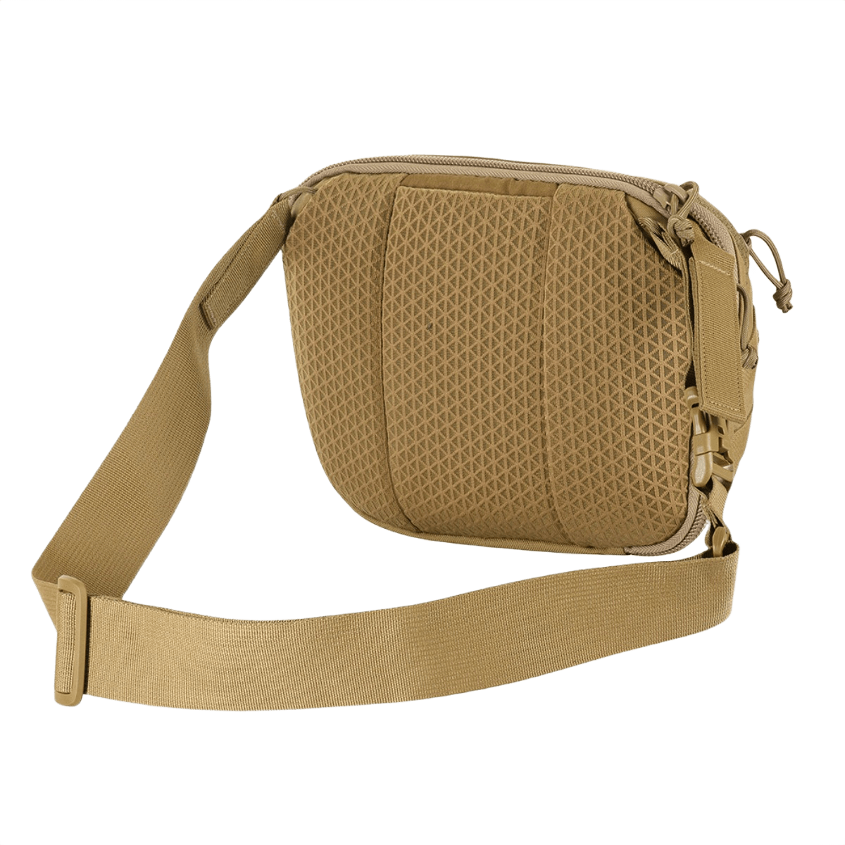 M-Tac Sphaera Hex Hardsling Bag Large Elite i brun med justerbar rem.