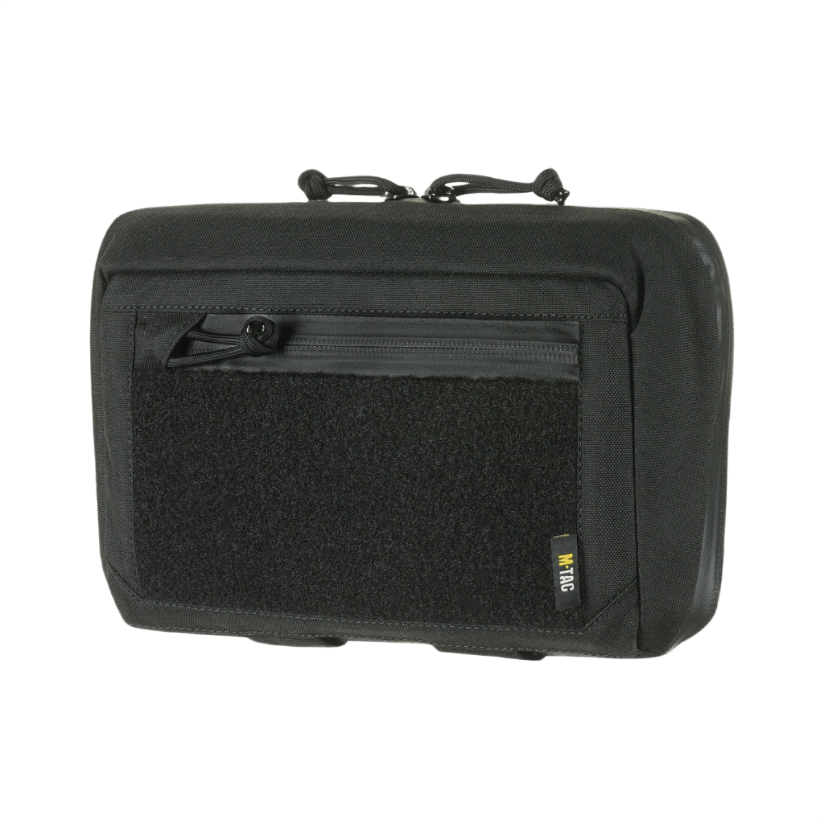 M-Tac Admin Pouch Large Elite Gen.II i robust Cordura 500D med AquaGuard lynlås til effektiv opbevaring af tablets, dokumenter og småting.