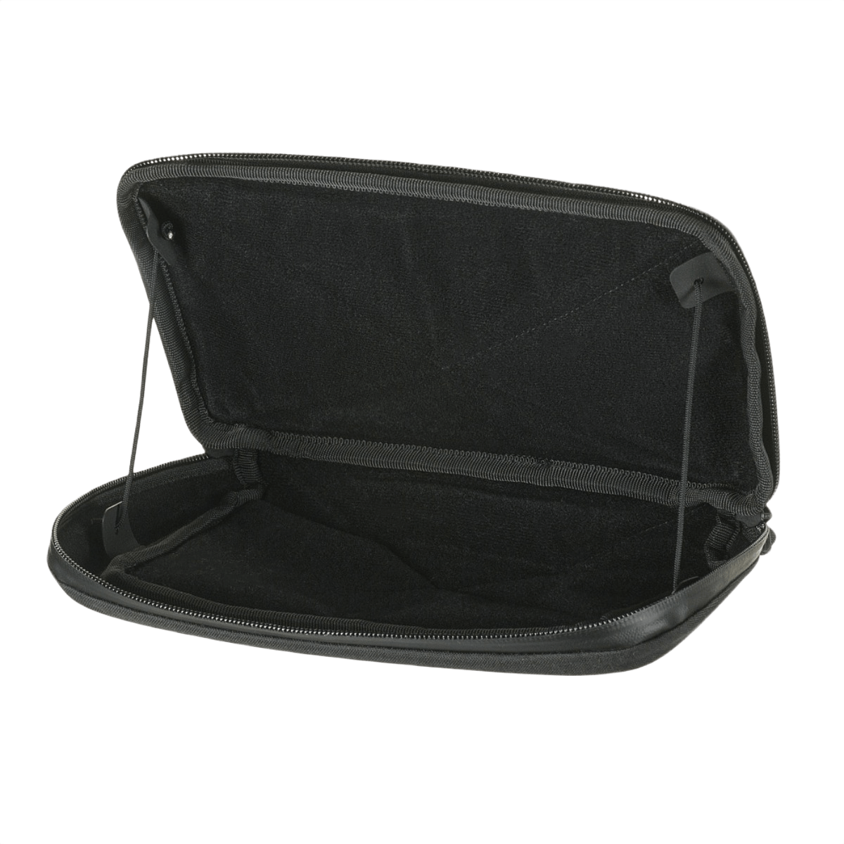 M-Tac Admin Pouch Large Elite Gen.II åben med rummelig interiør og AquaGuard lynlås til alsidig opbevaring af småting.