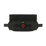 M-Tac Horizontal Medical Pouch ROLL Elite i sort, holdbar Cordura 500D, designet til minimal pladsforbrug og komfort ved kørsel.