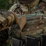 M-Tac patch Ukraina flagga med ZSU Trident PVC