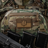 M-Tac patch Ukraina flagga med ZSU Trident PVC