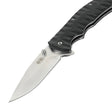 M-Tac Outdoor & Militär fällkniv - Type 4 med rostfritt stålblad och G10-komposithandtag, lättvikts taktisk design