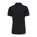 M-Tac Tactical Polo-Shirt 65/35 Lady, sort servicepolo til kvinder med Velcro på ærmer, bryst og ryg, komfortabel bomulds-polyester blanding