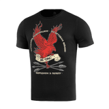 M-Tac T-Shirt Phoenix med Fugl Føniks print, symbol på genopstandelse, styrke og håb, i blød bomuldsblanding med brandets slogan.