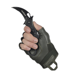 M-Tac Fingerløse Handsker Assault Tactical Mk.4 med læderforstærkning til våbenhåndtering