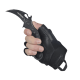 M-Tac Fingerløse Handsker Assault Tactical Mk.4, taktiske handsker til våbenarbejde med non-slip greb og komfortabel pasform.
