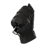 M-Tac Handsker Soft Shell Thinsulate, holdbare handsker til udendørs aktiviteter, forstærket med læder for bedre greb og touchfunktion.